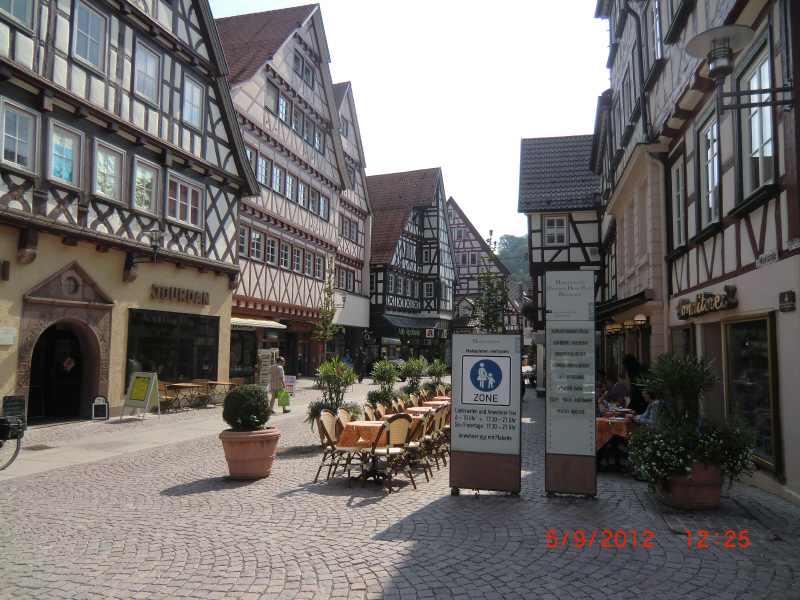 0005+Calw-Bad Liebenzell+Marktplatz Calw