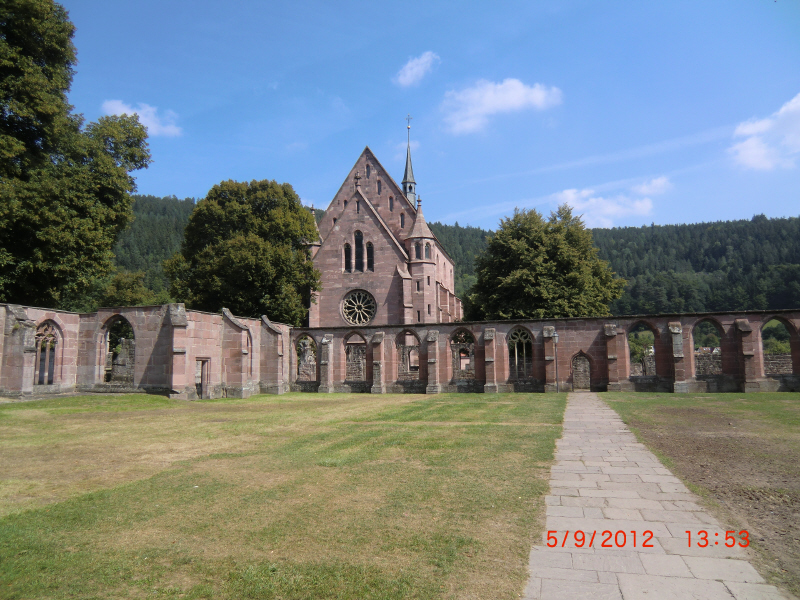 0016+Calw-Bad Liebenzell+Kloster Hirsau